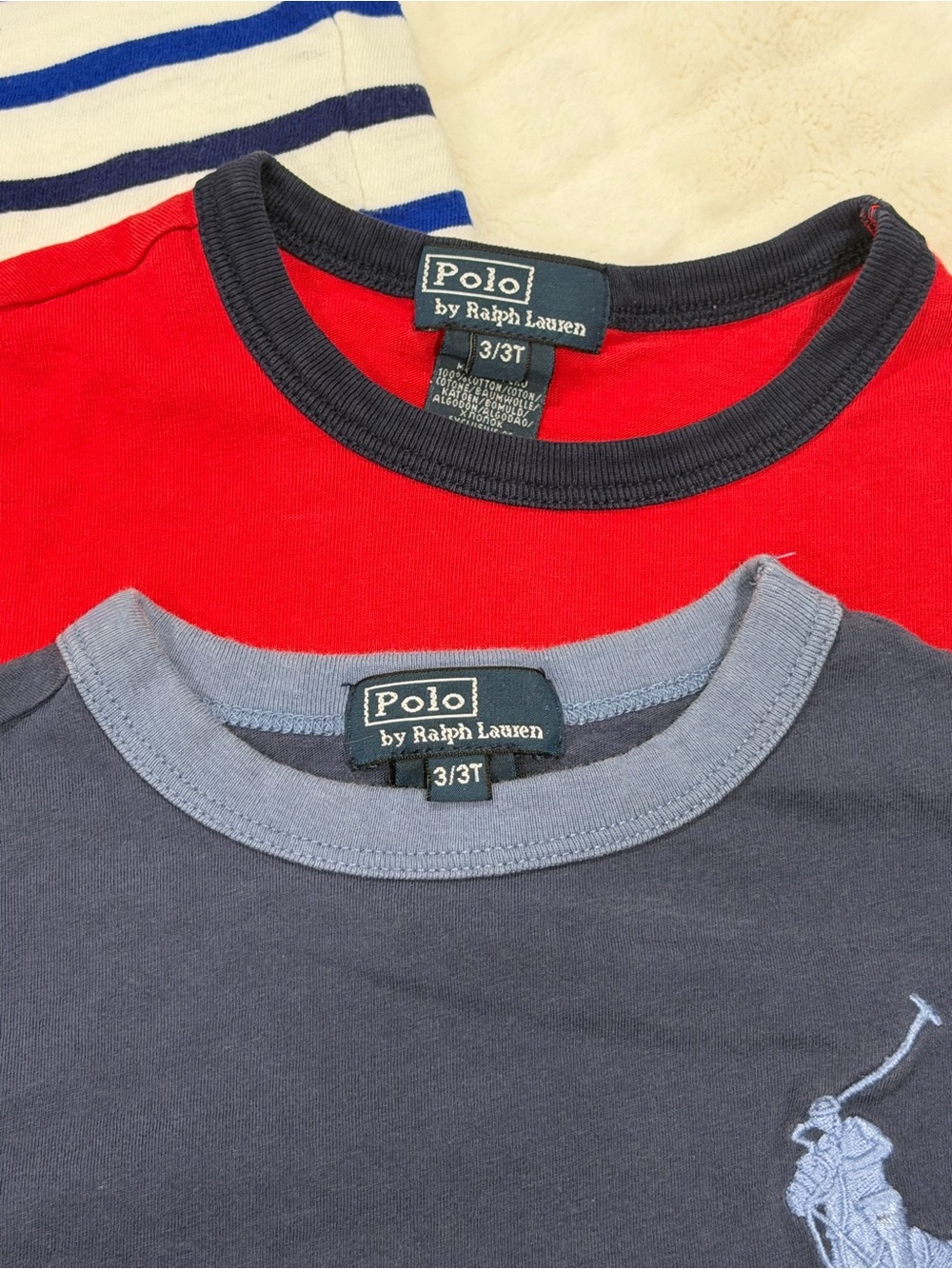 Polo Ralph Lauren Shirt Bundle of 4 TODDLER BOYS Summer Clothes size 3T - Picture 6 of 7